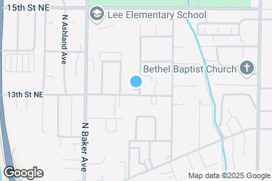 Map image of the property - 1300 Terrace Ct