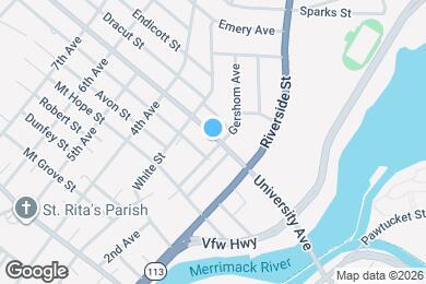 Map image of the property - 130 University Ave