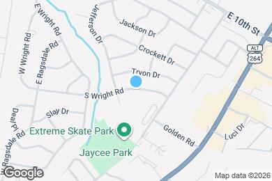 Map image of the property - 2606 S Wright Rd