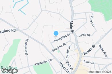 Map image of the property - 21 Plympton St
