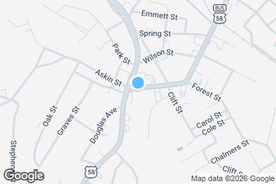 Map image of the property - 943 Starling Ave