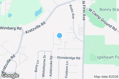 Map image of the property - 6108 Hickory Hill Ln