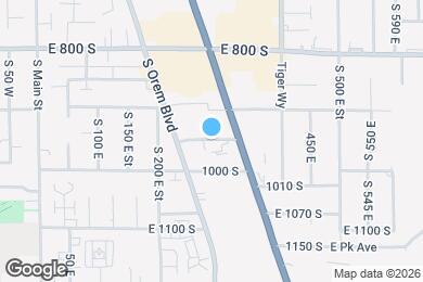Map image of the property - 298 E 950 S St