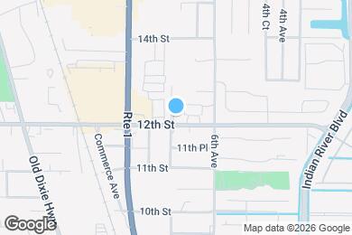 Map image of the property - 1200 6th Dr