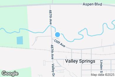 Map image of the property - 100 Cliff Ave