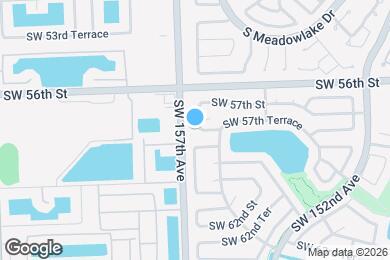 Map image of the property - 5790 SW 156th Ct