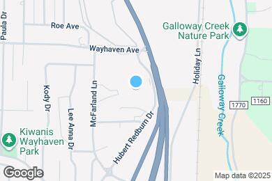 Map image of the property - 2105 Hubert Redburn Dr