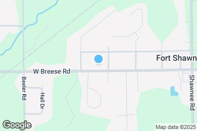 Map image of the property - 2926 W Breese Rd