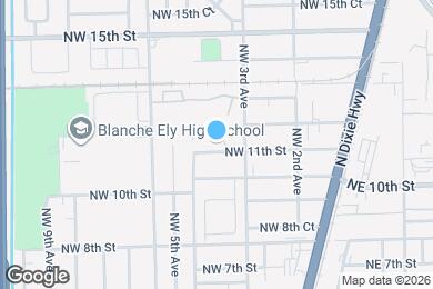 Map image of the property - 325 NW 11th St