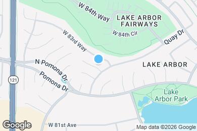 Map image of the property - 6945 W 83rd Ave