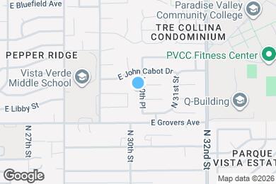 Map image of the property - 17848 N 30th Pl