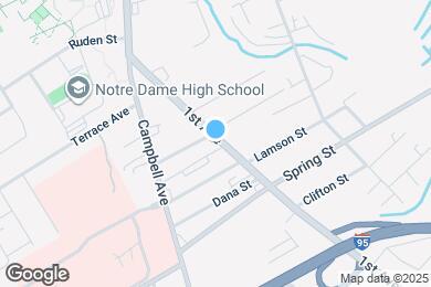Map image of the property - 880 First Ave
