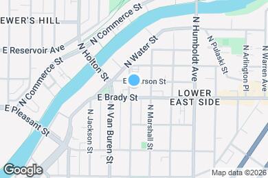 Map image of the property - 1714 N Cass St