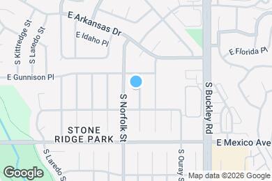 Map image of the property - 1557 S Naples St