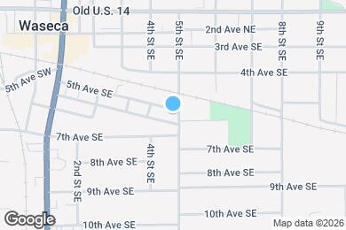 Map image of the property - 412 5th Ave SE