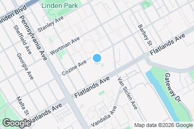 Map image of the property - 200 Cozine Ave