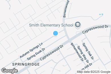 Map image of the property - 2810 Autumn Springs Ln