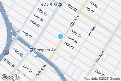 Map image of the property - 14th St