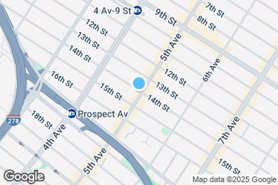 Map image of the property - 14th Street