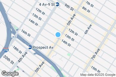 Map image of the property - 261 14th St