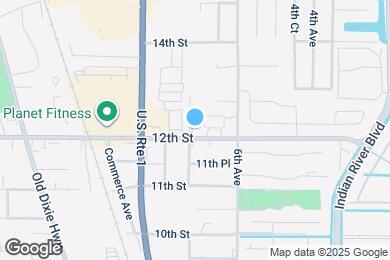 Map image of the property - 1210 6th Dr