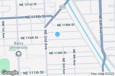 Map image of the property - 265 NE 116th St