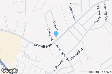 Map image of the property - 177 Lowell Ave