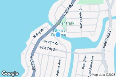 Map image of the property - 1011 W 48th St