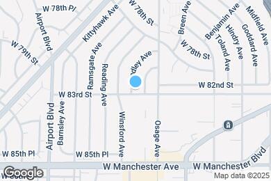 Map image of the property - 5637 W 83rd St
