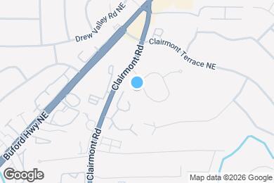 Map image of the property - 2332 Tanglewood Cir NE