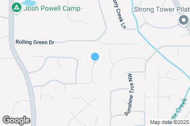 Map image of the property - 1173 Ridgeside Dr NW