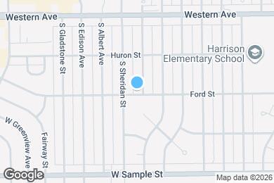 Map image of the property - 3905 Ford St