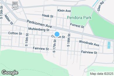 Map image of the property - 1704 Cotton St
