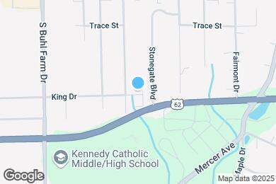 Map image of the property - 265 Ellis Ave