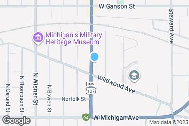 Map image of the property - 321 N West Ave