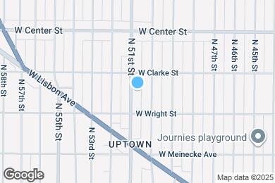 Map image of the property - 2542-2544 N 51st St