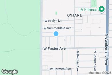 Map image of the property - 5240 N Oakview Ave