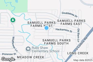 Map image of the property - 1422 Smokehouse St