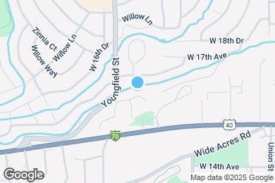 Map image of the property - 12675 W 15th Pl