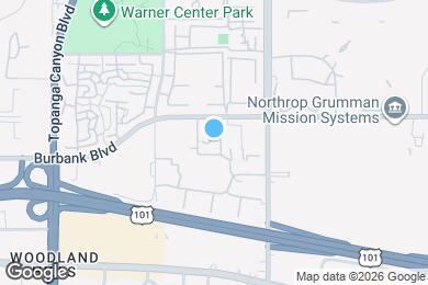 Map image of the property - 21550 Burbank Blvd