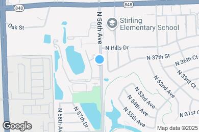 Map image of the property - 3650 N 56th Ave