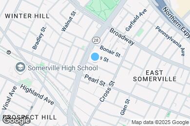 Map image of the property - 33 Everett Ave