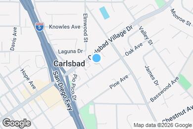 Map image of the property - 1300 Oak Ave