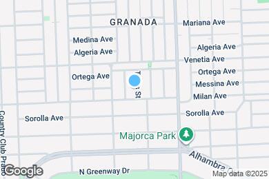 Map image of the property - 1502 Tunis St