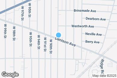 Map image of the property - 8706 Denison Ave