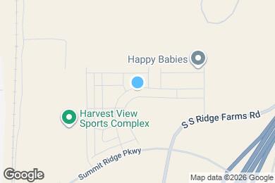Map image of the property - 1121 W Fox Run Ave