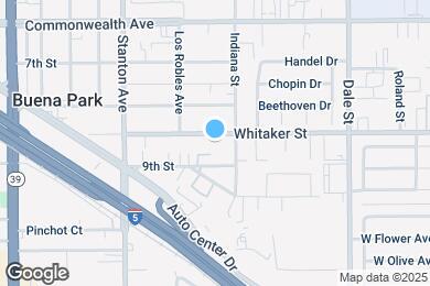 Map image of the property - 8192 Whitaker St
