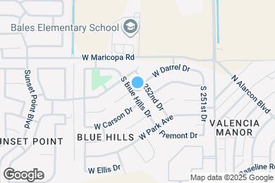 Map image of the property - 6981 S Blue Hills Dr