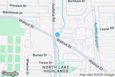 Map image of the property - 9827 Walnut St