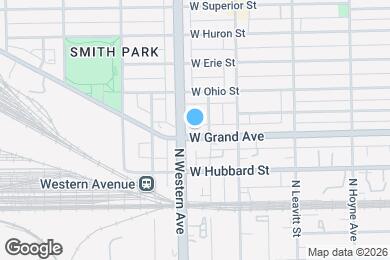 Map image of the property - 2346 W Grand Ave